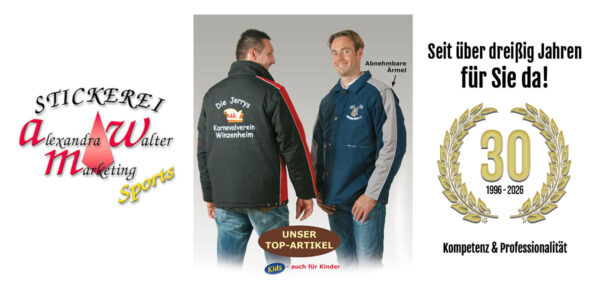 Vereins Stickerei, Fan Stickerei